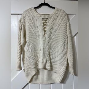 Cream Express medium sweater